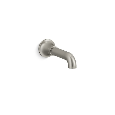 Kohler Tone Tub Spout Less Diverter Vibrant Brushed Nickel 27423-BN